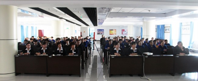 天马公司2015年度工作总结暨先进表彰大会