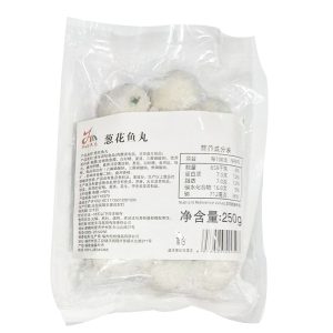 新哈天马-葱花鱼丸250g