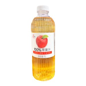 新哈天马100%苹果汁1L