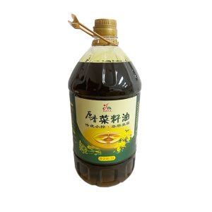 新哈天马原香菜籽油5L