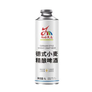 新哈天马德式小麦精酿啤酒1L